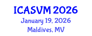 International Conference on Animal Science and Veterinary Medicine (ICASVM) January 19, 2026 - Maldives, Maldives International Conference on Animal Science and Veterinary Medicine (ICASVM) January 19, 2026 - Maldives, Maldives