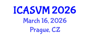 International Conference on Animal Science and Veterinary Medicine (ICASVM) March 16, 2026 - Prague, Czechia International Conference on Animal Science and Veterinary Medicine (ICASVM) March 16, 2026 - Prague, Czechia