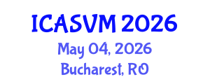 International Conference on Animal Science and Veterinary Medicine (ICASVM) May 04, 2026 - Bucharest, Romania International Conference on Animal Science and Veterinary Medicine (ICASVM) May 04, 2026 - Bucharest, Romania
