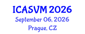 International Conference on Animal Science and Veterinary Medicine (ICASVM) September 06, 2026 - Prague, Czechia International Conference on Animal Science and Veterinary Medicine (ICASVM) September 06, 2026 - Prague, Czechia