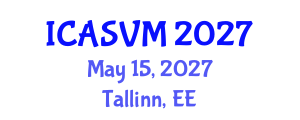 International Conference on Animal Science and Veterinary Medicine (ICASVM) May 15, 2027 - Tallinn, Estonia International Conference on Animal Science and Veterinary Medicine (ICASVM) May 15, 2027 - Tallinn, Estonia