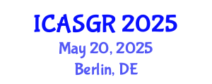 International Conference on Animal Sciences and Genetic Research (ICASGR) May 20, 2025 - Berlin, Germany