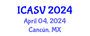 International Conference on Animal Sciences and Veterinary (ICASV) April 04, 2024 - Cancún, Mexico