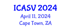 International Conference on Animal Sciences and Veterinary (ICASV) April 11, 2024 - Cape Town, South Africa