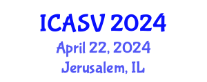 International Conference on Animal Sciences and Veterinary (ICASV) April 22, 2024 - Jerusalem, Israel