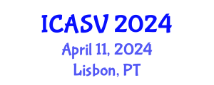 International Conference on Animal Sciences and Veterinary (ICASV) April 11, 2024 - Lisbon, Portugal