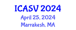 International Conference on Animal Sciences and Veterinary (ICASV) April 25, 2024 - Marrakesh, Morocco