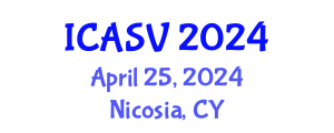 International Conference on Animal Sciences and Veterinary (ICASV) April 25, 2024 - Nicosia, Cyprus