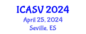 International Conference on Animal Sciences and Veterinary (ICASV) April 25, 2024 - Seville, Spain