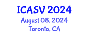 International Conference on Animal Sciences and Veterinary (ICASV) August 08, 2024 - Toronto, Canada