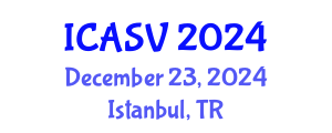 International Conference on Animal Sciences and Veterinary (ICASV) December 23, 2024 - Istanbul, Turkey