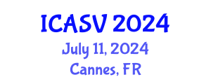International Conference on Animal Sciences and Veterinary (ICASV) July 11, 2024 - Cannes, France