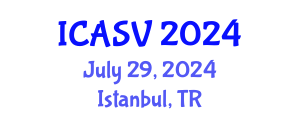International Conference on Animal Sciences and Veterinary (ICASV) July 29, 2024 - Istanbul, Turkey
