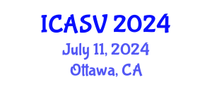 International Conference on Animal Sciences and Veterinary (ICASV) July 11, 2024 - Ottawa, Canada