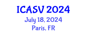 International Conference on Animal Sciences and Veterinary (ICASV) July 18, 2024 - Paris, France