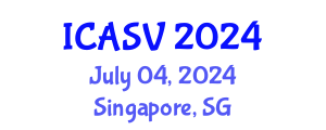 International Conference on Animal Sciences and Veterinary (ICASV) July 04, 2024 - Singapore, Singapore