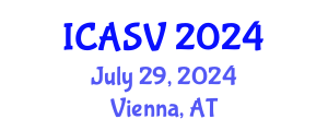 International Conference on Animal Sciences and Veterinary (ICASV) July 29, 2024 - Vienna, Austria