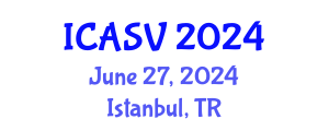 International Conference on Animal Sciences and Veterinary (ICASV) June 27, 2024 - Istanbul, Turkey