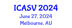 International Conference on Animal Sciences and Veterinary (ICASV) June 27, 2024 - Melbourne, Australia