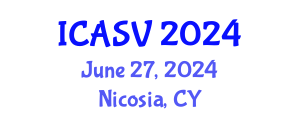 International Conference on Animal Sciences and Veterinary (ICASV) June 27, 2024 - Nicosia, Cyprus