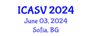 International Conference on Animal Sciences and Veterinary (ICASV) June 03, 2024 - Sofia, Bulgaria