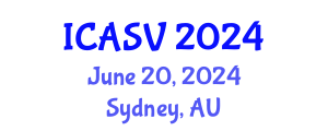 International Conference on Animal Sciences and Veterinary (ICASV) June 20, 2024 - Sydney, Australia