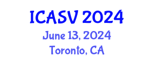 International Conference on Animal Sciences and Veterinary (ICASV) June 13, 2024 - Toronto, Canada