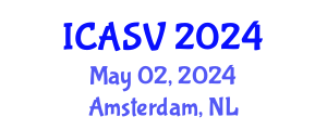International Conference on Animal Sciences and Veterinary (ICASV) May 02, 2024 - Amsterdam, Netherlands