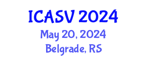 International Conference on Animal Sciences and Veterinary (ICASV) May 20, 2024 - Belgrade, Serbia