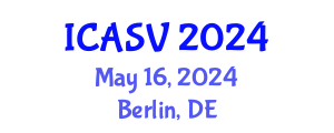 International Conference on Animal Sciences and Veterinary (ICASV) May 16, 2024 - Berlin, Germany