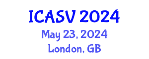 International Conference on Animal Sciences and Veterinary (ICASV) May 23, 2024 - London, United Kingdom