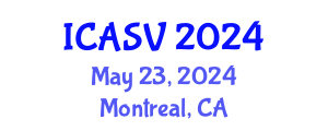 International Conference on Animal Sciences and Veterinary (ICASV) May 23, 2024 - Montreal, Canada