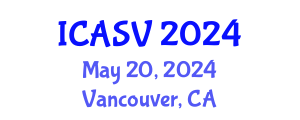 International Conference on Animal Sciences and Veterinary (ICASV) May 20, 2024 - Vancouver, Canada