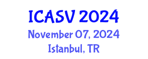 International Conference on Animal Sciences and Veterinary (ICASV) November 07, 2024 - Istanbul, Turkey