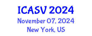 International Conference on Animal Sciences and Veterinary (ICASV) November 07, 2024 - New York, United States