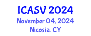 International Conference on Animal Sciences and Veterinary (ICASV) November 04, 2024 - Nicosia, Cyprus