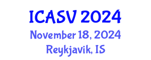 International Conference on Animal Sciences and Veterinary (ICASV) November 18, 2024 - Reykjavik, Iceland