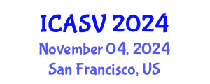 International Conference on Animal Sciences and Veterinary (ICASV) November 04, 2024 - San Francisco, United States