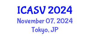 International Conference on Animal Sciences and Veterinary (ICASV) November 07, 2024 - Tokyo, Japan