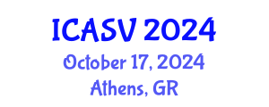 International Conference on Animal Sciences and Veterinary (ICASV) October 17, 2024 - Athens, Greece