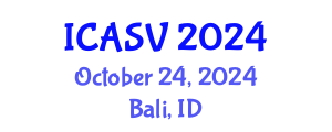 International Conference on Animal Sciences and Veterinary (ICASV) October 24, 2024 - Bali, Indonesia