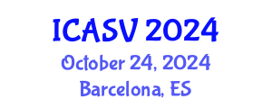 International Conference on Animal Sciences and Veterinary (ICASV) October 24, 2024 - Barcelona, Spain