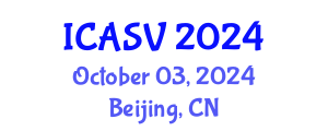 International Conference on Animal Sciences and Veterinary (ICASV) October 03, 2024 - Beijing, China