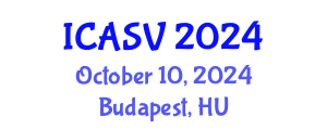 International Conference on Animal Sciences and Veterinary (ICASV) October 10, 2024 - Budapest, Hungary