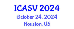 International Conference on Animal Sciences and Veterinary (ICASV) October 24, 2024 - Houston, United States