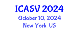International Conference on Animal Sciences and Veterinary (ICASV) October 10, 2024 - New York, United States