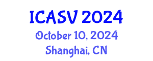 International Conference on Animal Sciences and Veterinary (ICASV) October 10, 2024 - Shanghai, China