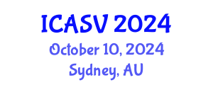 International Conference on Animal Sciences and Veterinary (ICASV) October 10, 2024 - Sydney, Australia