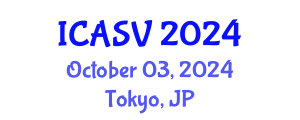 International Conference on Animal Sciences and Veterinary (ICASV) October 03, 2024 - Tokyo, Japan