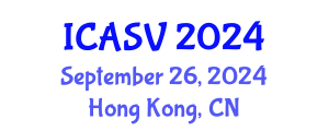International Conference on Animal Sciences and Veterinary (ICASV) September 26, 2024 - Hong Kong, China